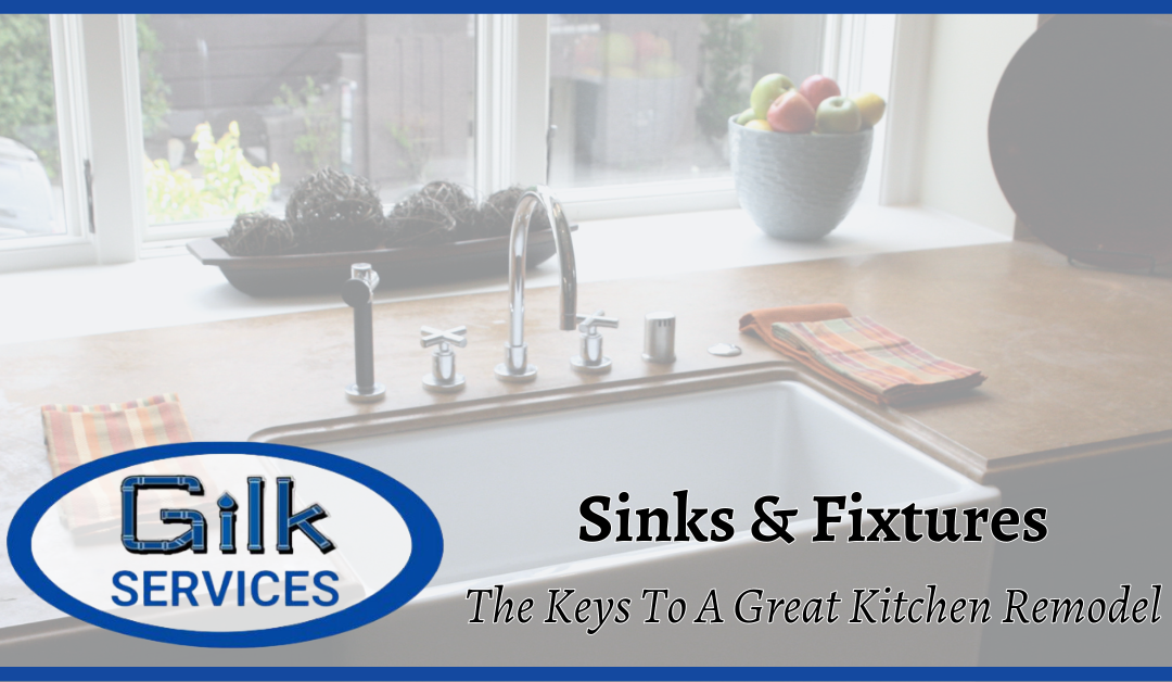 sinks and fixtures for kitchen remodel