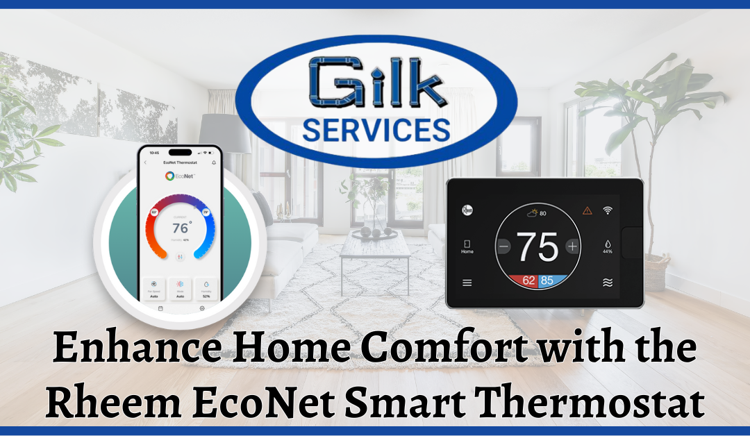 Enhance Home Comfort with the Rheem EcoNet Smart Thermostat